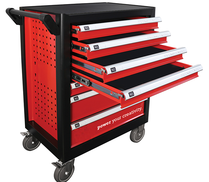 Powder Coating For Tool Trolley